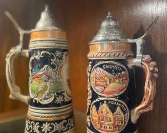 German beer Steins