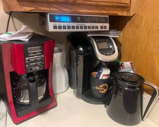 Mr. Coffee and Keurig