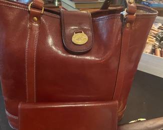 Brahmin Luxury Handbag new with tags. Matching wallet
