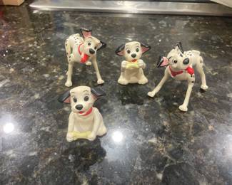 Disney 101 Dalmatians 1990 Toy figures