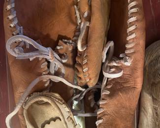 Vintage leather moccasins