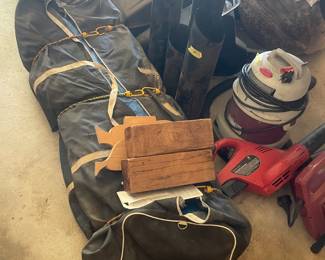 Camping Tents and equipment