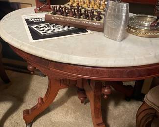 Marvel top side table