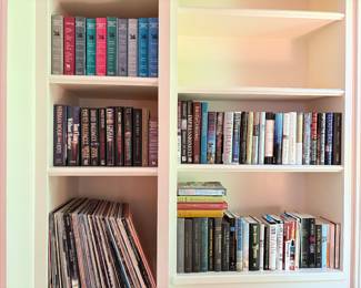 LP's and books