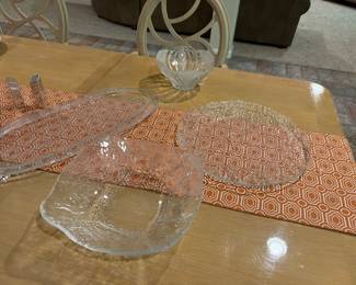 Glass platters