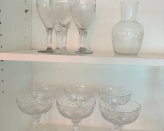 Coupe glasses