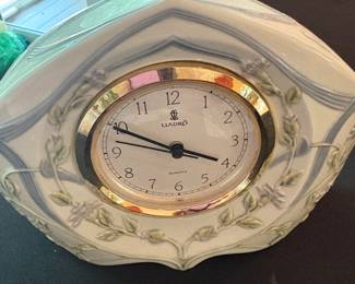 Lladro clock