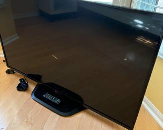 LG 55" TV and Roku box and remote