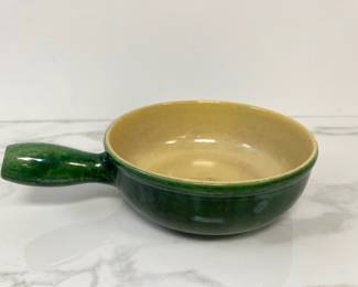 Lot 4540 Vintage Swiss Landert 22 Stoneware Fondue Casserole Pot