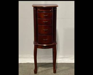 Lot 4944 Standing Jewelry Storage Cabinet