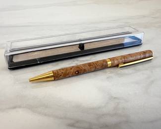 Lot 4516 Artisan Made Wooden Ballpoint Pen