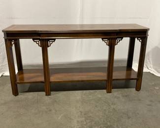 Lot 4947 Wooden Inlaid Console Table