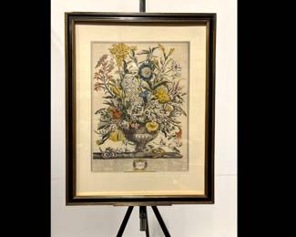 Lot 4588 Vintage Botanical Print From the Rob Furber Gardiner Collection September