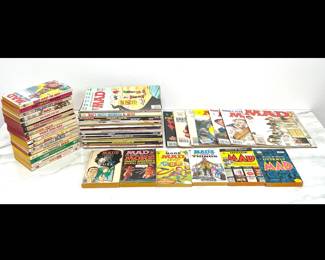 Lot 4663 Vintage MAD Magazines Books