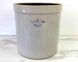 Lot 4959 Vintage 3 Gallon Stoneware Crock