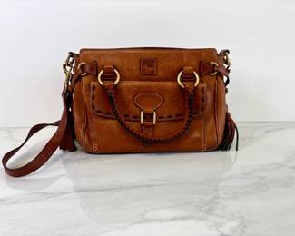 Lot 4551 Dooney Bourke Full Leather Purse Bag