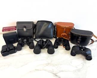 Lot 4592 Vintage Binoculars BL Simmons Eikow Taskow Mercury