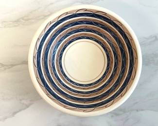 Lot 4827 Vintage Poole Pottery Footed Bowl