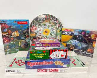 Lot 4670 Puzzles Games Unused New in Box