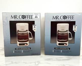 Lot 4662 Mr Coffee 10 Cup Automatic Drip Coffee Makers New In Box