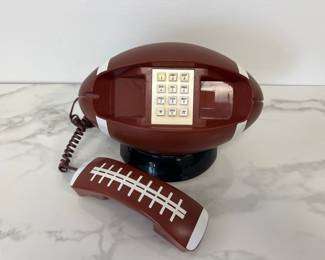 Lot 4616 Vintage Push Button Football Phone