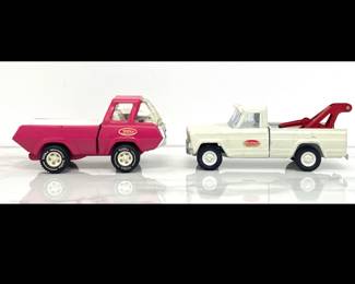 Lot 4657 Vintage Tonka Mini Pickup Truck Steel Classics Tow Truck