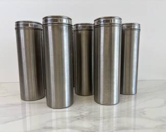 Lot 4559 8 Metal Storage Containers
