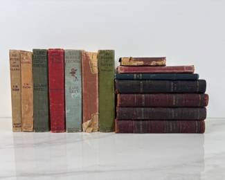 Lot 4527 Vintage Books For Shelf Styling