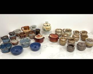 Lot 4812 Studio Pottery G. H. Cole Turn Burn others
