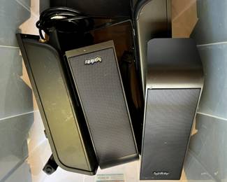 Infinity sound system speaker set (speakers only).