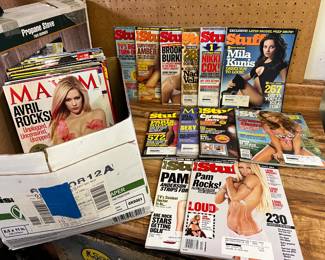 Early 2000s Stuff magazines.