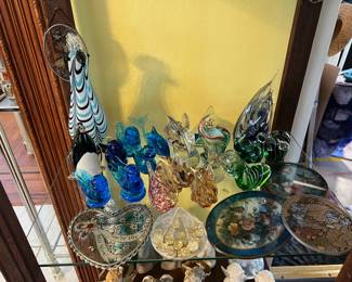 Decorative glass items