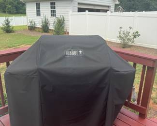 Weber grill with cover 