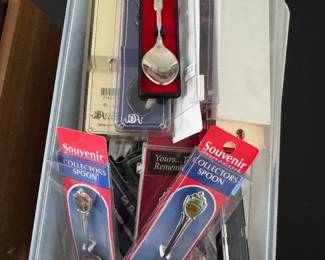 Souvenir spoons 
