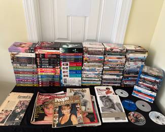 VHS, DVD’s and CD’s
