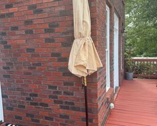 Umbrella with stand 