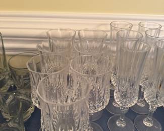 Crystal stemware 