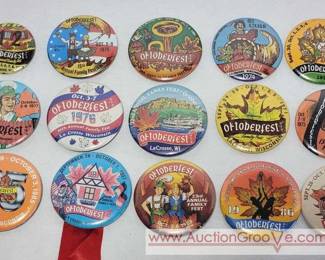 16 Oktoberfest Buttons