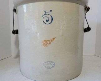 5 Gallon Red Wing Crock