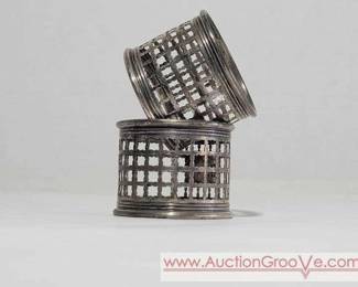 1 Sterling Silver Napkin Rings