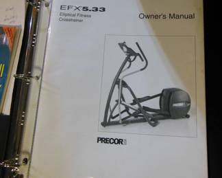 Elliptical fitness cross trainer