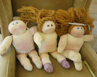 Original cabbage Patch dolls 1970's