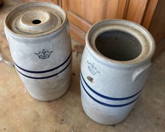vintage crocks