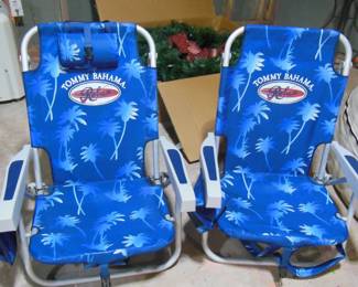 Tommy Bahama beach chairs unused