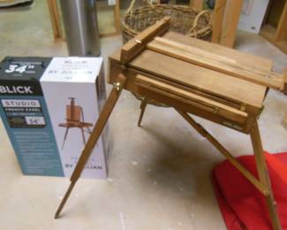 Blick studio easel with case