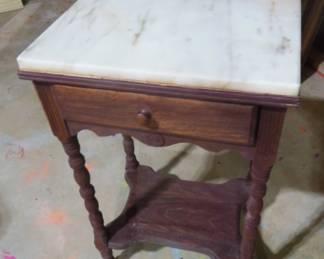 marble top table