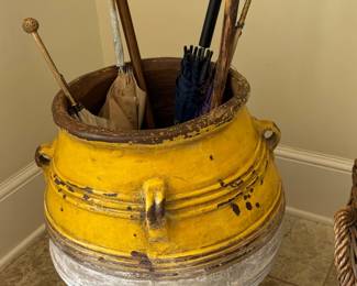 large ceramic pot