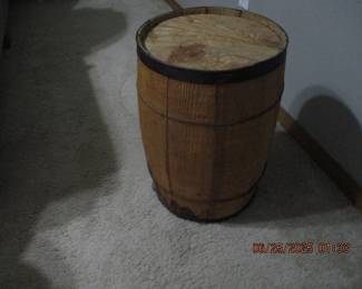 antique barrel