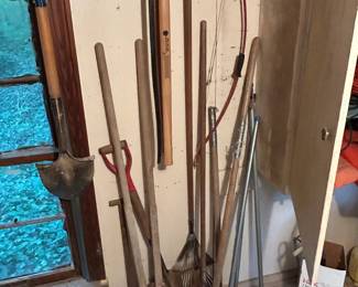 Assorted Lawn and Yard Tools