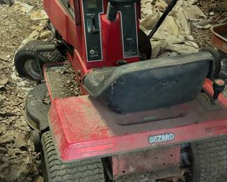 Vintage Wizard Riding Mower